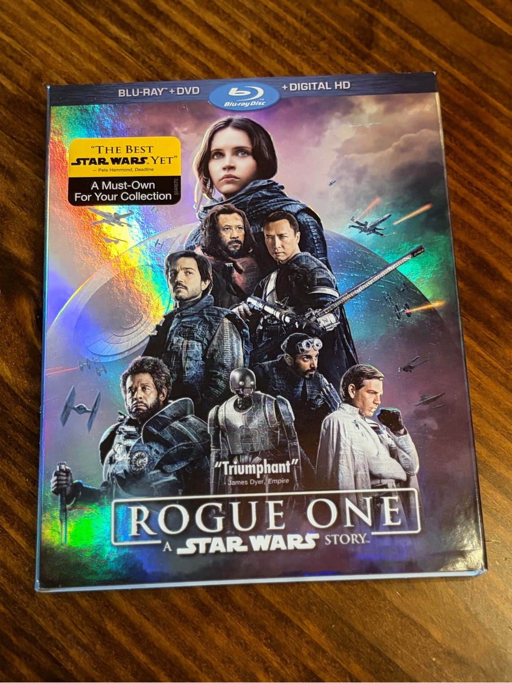 Star Wars Rogue One Blueray